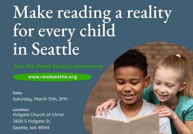 Successful READ SEATTLE Literacy Event