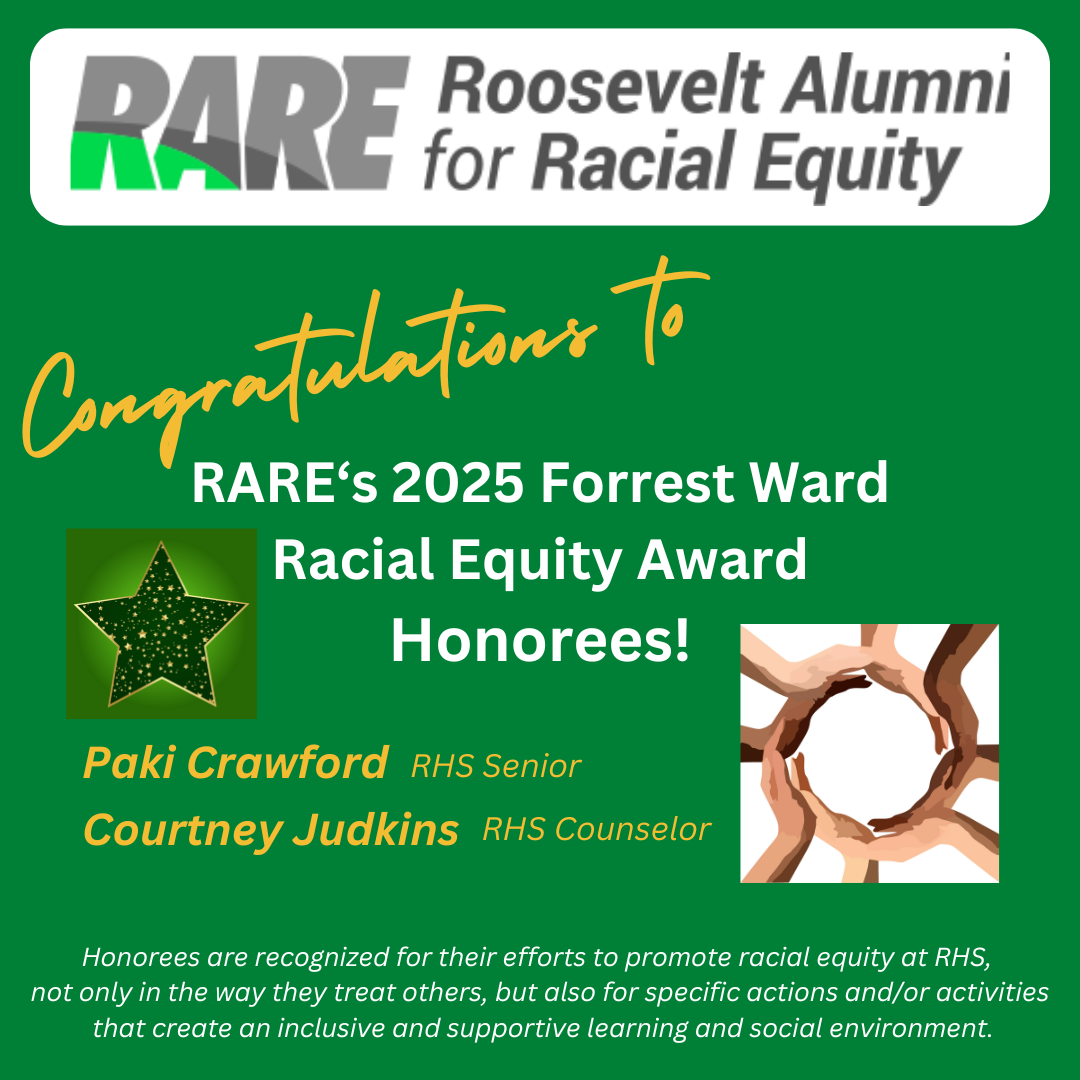 Forrest Ward Racial Equity Awardees Honored at RHS