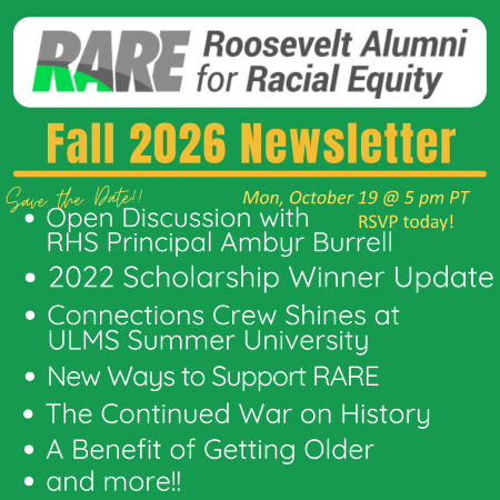 RARE Newsletter – Fall 2026